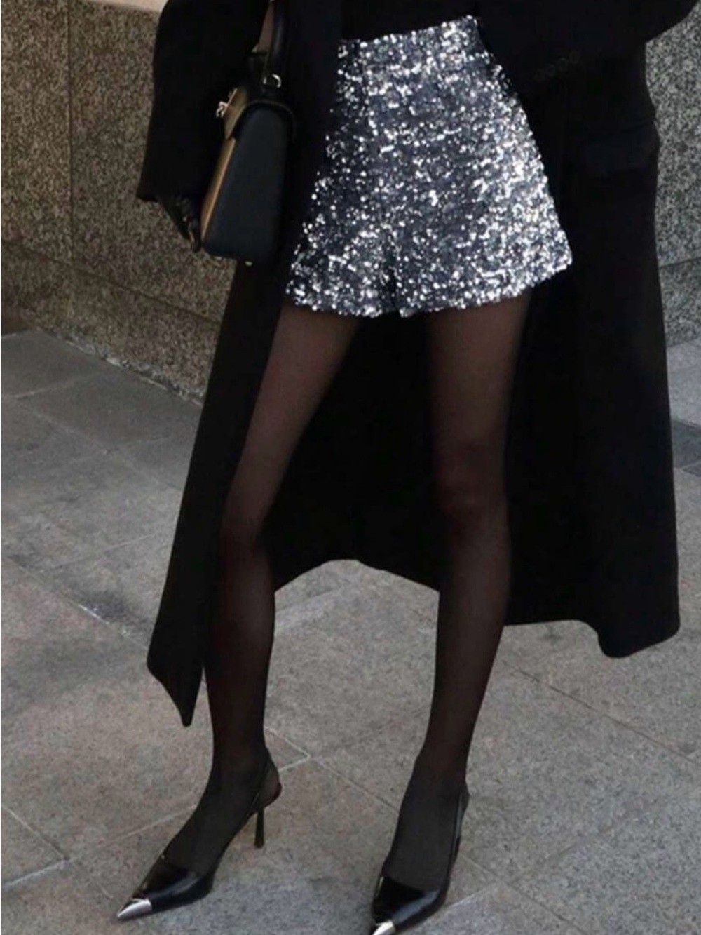 New! Silver Sequin Shorts for ALL the sparkly parties in your life!